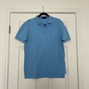 Men's Light Blue Polo Size Medium